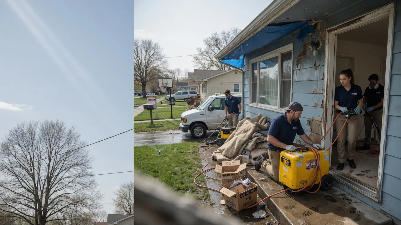 Basement Flood Cleanup in East Springfield, PA near me